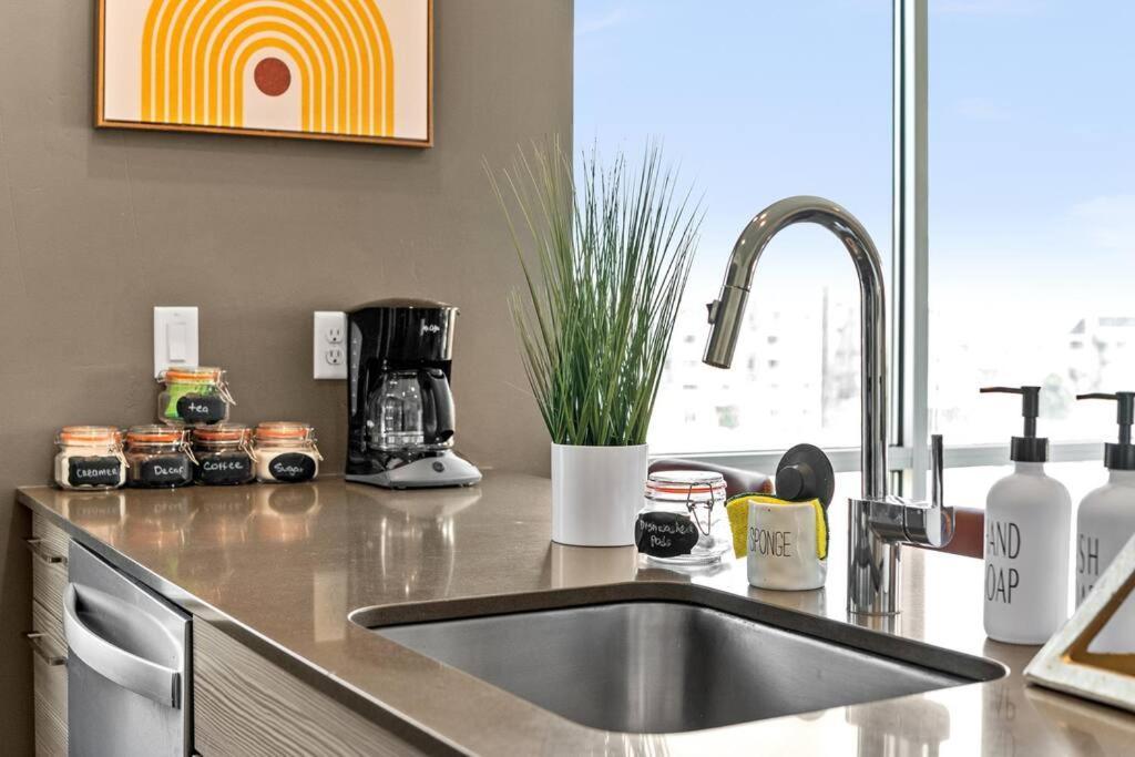 Apartamento Lux 2 Bd Boho In Heart Of Slc Salt Lake City Exterior foto